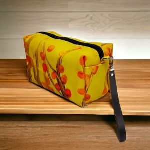 POUCH "YELLOW FLOWER" PO via WA