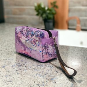 POUCH "PURPLE FLOWER" - PO via WA